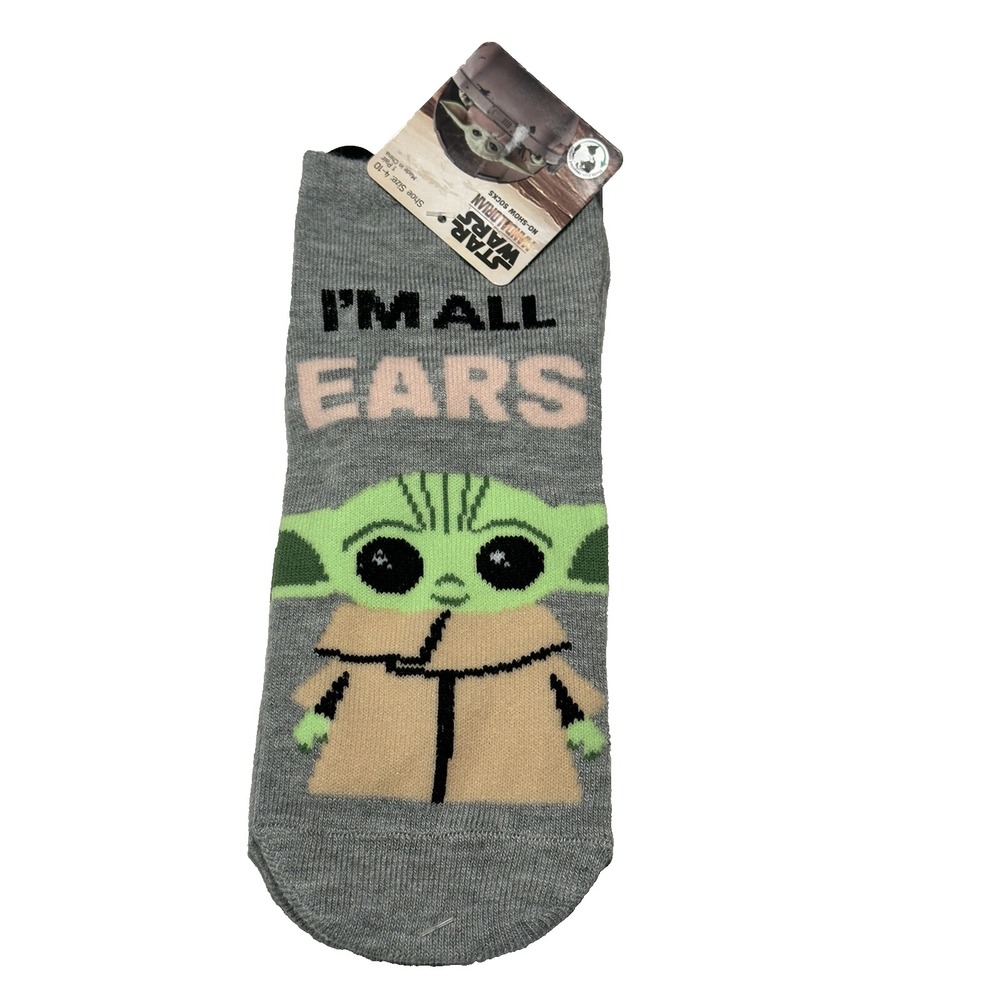 1 pair star wars womens no show socks size 4-10‎